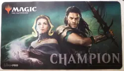 War of the Spark Game Day Champion Playmat Magic the Gathering New (Liliana) - Image 1