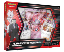 Pokemon Team Rockets Mewtu EX Kollektion | Deutsch | EX Karte 4 Booster | Sealed - Image 2