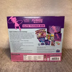 Pokemon TCG: Sword & Shield-Fusion Strike ETB - Factory Sealed - 8 Booster Packs - Image 3