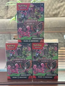 Pokemon TCG Shrouded Fable Booster Bundle Lot of 3 - Image 1