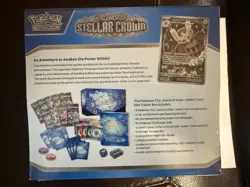 USA Seller -Pokemon TCG Stellar Crown Elite Trainer Box ETB Terapagos New Sealed - Image 2