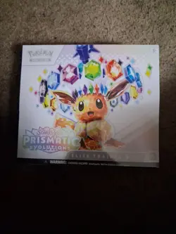 Pokemon TCG Scarlet Violet Prismatic Evolutions ETB Elite Trainer - Image 1
