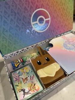 Pokemon TCG Eevee Premium Collection Box OPEN - See Description for Details - Image 2