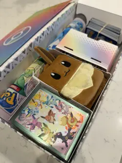 Pokemon TCG Eevee Premium Collection Box OPEN - See Description for Details - Image 5