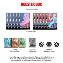 Pokai Gaku Booster Box Sealed w/Promos - 10 Pks Pokemon Custom Parody Art Yeuh - Image 2