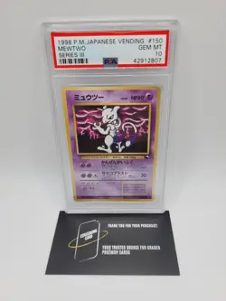 ✅ Mewtwo #150 PSA 10 Japanese Vending Series III 1998 Pokemon - Image 1
