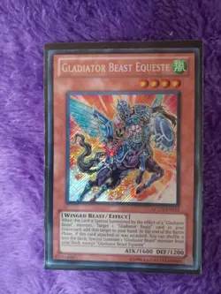Gladiator Beast Equeste LCGX Secret LP Yugioh - Image 1