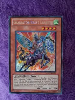 Gladiator Beast Equeste LCGX Secret LP Yugioh - Image 2