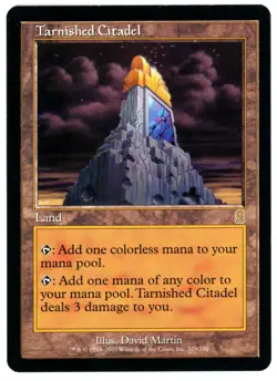 1X TARNISHED CITADEL [ODY - ODYSSEY] - MTG VINTAGE CARD [LIGHTLY PLAYED] - Image 1