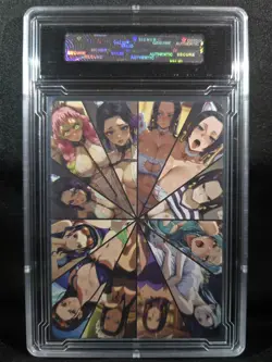 NAMI One Piece Waifu Goddess Manga Card CUSTOM MADE Black Label - Image 3