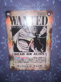 Teach OP09-093 Wanted SR-SPC Emperors in the New World ONE PIECE Card Japanese - Image 3