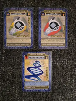 Complete Vintage Digimon Battle Series 3 Street Starter 1 Card Set Wargreymon ++ - Image 5