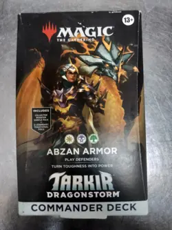 MTG Tarkir Dragonstorm Commander Deck Abzan Armor NEW in Box - Image 1