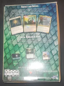 Magic The Gathering Dungeons and Dragons Commander Deck Aura of Courage Sealed - Image 3