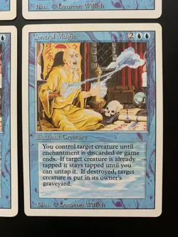 MTG - 4x Control Magic - Revised Edition - Magic The Gathering - Image 5