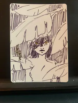 Mtg Artist Proof Sketched foil - Incandescent Aria - Yoshitani - Image 1