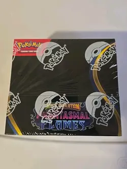 Pokemon TCG: Phantasmal Flames Factory Sealed Booster Box READY to SHIP! IN HAND - Image 1