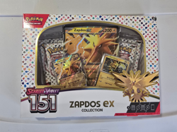 Pokemon Scarlet & Violet 151 Zapdos ex Collection. New Never Opened. - Image 1