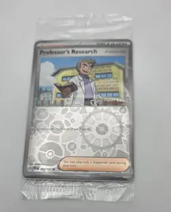 Pokemon Sealed 4 Pack Reverse Holo Professor Program Professor’s Research 2025 - Image 1