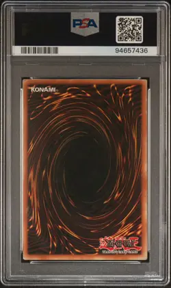 YuGiOh Arkana's Red Dark Magician YGLD-ENB02 1st Edition PSA 3 - Image 2
