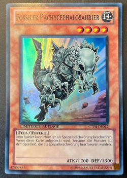 Yu-Gi-Oh! CT08-DE012 Fossiler Pachycephalosaurier SUPER RARE (2) - Image 1