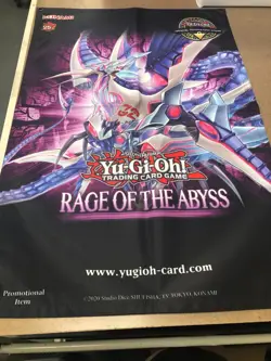 Yu-Gi-Oh! Rage Of The Abyss Felt Promo Banner - Image 1