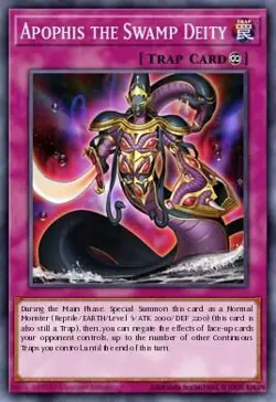 YUGIOH MP25-EN292 Apophis the Swamp Deity Ultra 1st Edition NM - Image 1