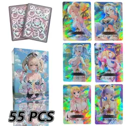 55 Pieces Complete SET (A) Deck Goddess Story Holographic Cards Waifu - Image 1