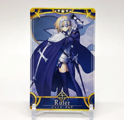 Jeanne d'Arc FGO Fate Grand Order Arcade Card TCG Japanese Game TYPE-MOON g - Image 1
