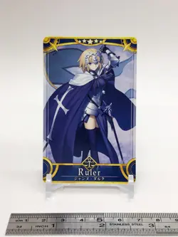 Jeanne d'Arc FGO Fate Grand Order Arcade Card TCG Japanese Game TYPE-MOON g - Image 2