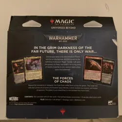 MTG Warhammer 40k Commander Deck The Ruinous Powers New - Image 2
