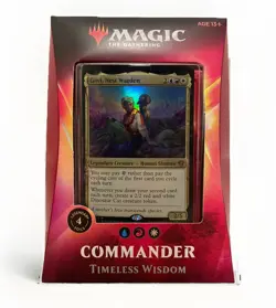 MTG Magic the Gathering Ikoria Timeless Wisdom Commander Deck NEW, SEALED - Image 1