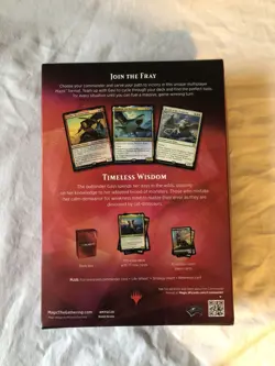 MTG - Timeless Wisdom Ikoria Lair Of Behemoths 2020 Commander Deck SEALED - Image 2