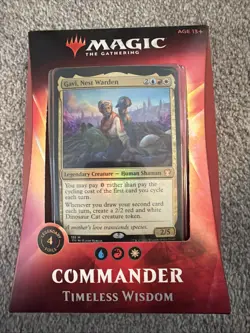 ~Timeless Wisdom Magic the Gathering Commander 2020 Deck MTG ~Sealed - New~ - Image 1