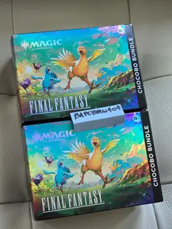 MAGIC THE GATHERING FINAL FANTASY CHOCOBO BUNDLE BOX LOT 2 NEW IN HAND - Image 5