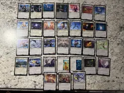 MTG Final Fantasy 2025 COMPLETE COMMON UNCOMMON set w/ 419 CID - Image 1
