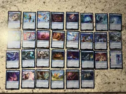 MTG Final Fantasy 2025 COMPLETE COMMON UNCOMMON set w/ 419 CID - Image 2