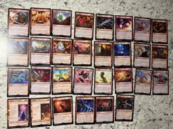 MTG Final Fantasy 2025 COMPLETE COMMON UNCOMMON set w/ 419 CID - Image 4