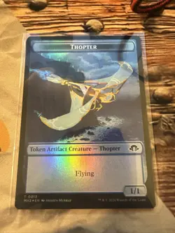 MTG FOIL {Servo Token} // {Thopter Token} - Modern Horizons 3 - Image 2
