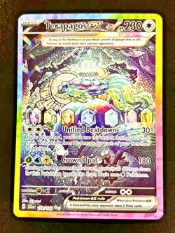Terapagos ex 170/142 Stellar Crown Special Illustration Rare Pokemon TCG - NM! - Image 3