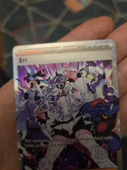 Pokemon TCG 1x Eri - Special Illustration Rare - Temporal Forces - 210/162 NM - Image 4
