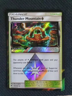 Pokemon - Thunder Mountain - 191/214 - SM Lost Thunder - Prism Star - Image 1