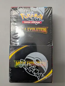 Pokemon TCG Mega Evolution Half Booster Box (18 Packs) Sealed - Image 1