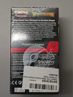 Pokemon TCG Mega Evolution Half Booster Box (18 Packs) Sealed - Image 3