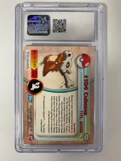 *CGC 10 GEM MINT* 2000 Pokemon Topps Series 2 Silver Foil Cubone #104 - Image 2