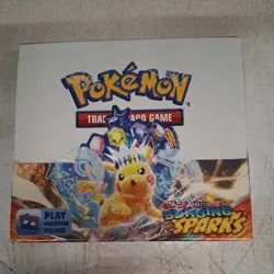 POKEMON SCARLET & VIOLET SURGING SPARKS BOOSTER BOX BRAND NEW & FACTORY SEALED - Image 1