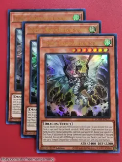 Yugioh Dragon Ruler Deck Core Set 24 card BLMM Redox Tidal Blaster Tempest Baby - Image 5