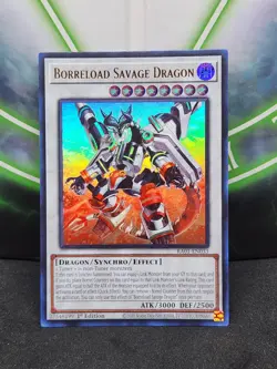 Yugioh Borreload Savage Dragon RA01-EN033 Ultra Rare 1st Edition NM - Image 1