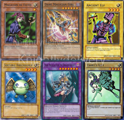 Tea Complete Deck - Dark Magician Girl the Dragon Knight - Ancient Elf - Yugioh - Image 1