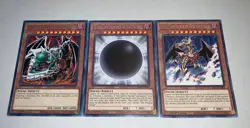 Yugioh Wicked Gods Set - Eraser + Dreadroot + Avatar - Rare KICO 1st Edition HOT - Image 1